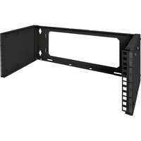 Digitus Supporto patch per montaggio a parete, 483mm (19") Nero