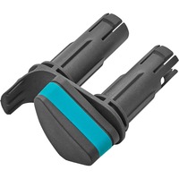 GARDENA Supporto per manico Flex Nero/Turchese