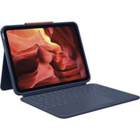 Logitech Rugged Combo 4 Touch, Tastiera blu