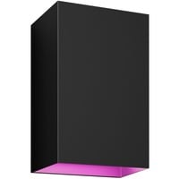 Philips Hue Lampada a parete da esterno Resonate, Luce LED Nero, Philips Hue White and Color ambiance Lampada a parete da esterno Resonate, Illuminazione da parete da esterno, Bluetooth/Zigbee, Nero, LED, Metallo, Lampadina/e non sostituibile/i