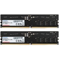 ADATA AD5U560032G-DT memoria 64 GB 2 x 32 GB DDR5 288-pin DIMM Nero, 64 GB, 2 x 32 GB, DDR5, 5600 MHz, 288-pin DIMM