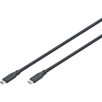 Digitus Cavo di collegamento in silicone USB4 Gen 2x2 USB-C > USB-C Nero