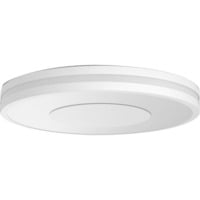 Philips Hue Plafoniera Being, Luce LED bianco, Philips Hue White ambiance Plafoniera Being, Lampada a soffitto intelligente, Bluetooth/Zigbee, Bianco, LED, Metallo, Plastica, Lampadina/e non sostituibile/i
