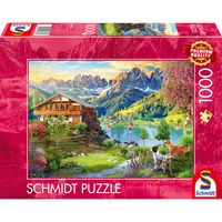Schmidt Spiele Relax nelle Dolomiti, Puzzle 