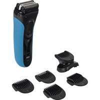 Braun Series 3 3010BT, Rasoio Nero/Blu