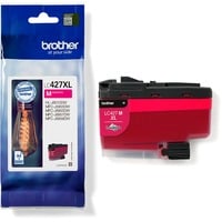 Brother LC427XLM cartuccia d'inchiostro 1 pz Originale Resa elevata (XL) Magenta Resa elevata (XL), Magenta, Inchiostro a base di pigmento, 1 pz, 5000 pagine, Confezione singola