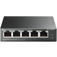 TP-Link TL-SF1005LP switch di rete Non gestito Fast Ethernet (10/100) Supporto Power over Ethernet (PoE) Nero, Interruttore Non gestito, Fast Ethernet (10/100), Full duplex, Supporto Power over Ethernet (PoE)