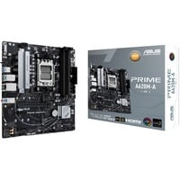 ASUS PRIME A620M-A-CSM AMD A620 Socket AM5 micro ATX, Scheda madre Nero/Argento, AMD, Socket AM5, AMD Ryzen 7000 Series, Socket AM5, DDR5-SDRAM, 128 GB