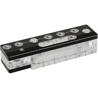 Alphacool Apex Distro Plate North XL D5/DDC, Raffreddamento ad acqua Nero