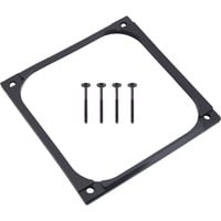 Alphacool Copertura e smorzamento 140mm (7mm spesso), Telaio di montaggio Nero