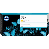 HP Cartuccia inchiostro giallo DesignJet 727, 300 ml 300 ml, Stampante HP DesignJet serie T920, stampante HP DesignJet serie T1500, stampante HP DesignJet..., Getto termico d'inchiostro, Giallo, Singapore, 283 mm, 41 mm