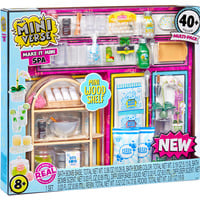 MGA Entertainment Make It Mini Spa Multipack, Bricolage Miniverse Make It Mini Spa Multipack, 8 anno/i, Multicolore, Plastica