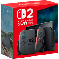 Nintendo Switch 2 console da gioco portatile 20,1 cm (7.9") 256 GB Touch screen Wi-Fi Nero, Console di gioco Nintendo Switch 2, Nero, Analogico/Digitale, D-pad, Tasto Home, Pulsante Menu, Pulsante di accensione, Pulsanti, LCD