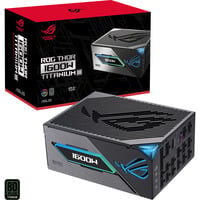 ASUS ROG -THOR-1600T3-GAMING alimentatore per computer 1600 W 20+4 pin ATX ATX Grigio, Alimentatore PC Nero, 1600 W, 100 - 240 V, Attivo, 125 W, 1600 W, 125 W
