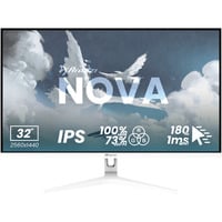 Arozzi Nova 32T2K180, Monitor di gioco bianco