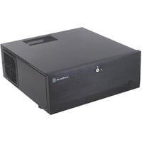 SilverStone Grandia GD07 vane portacomputer HTPC Nero, Case HTPC Nero, HTPC, PC, Alluminio, Acciaio, ATX,CEB,EATX,EEB,Micro-ATX, Nero, Casa/ufficio, Vendita al dettaglio