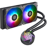 SilverStone VIDA 240 SLIM 240mm, Raffreddamento ad acqua Nero