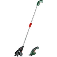 Bosch ISIO III + manico di guida, Forbici per erba verde/Nero