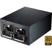 FSP Twins PRO 900W alimentatore per computer 20+4 pin ATX PS/2 Nero, Alimentatore PC 900 W, 100 - 240 V, 50 - 60 Hz, 6 - 10 A, Attivo, 130 W