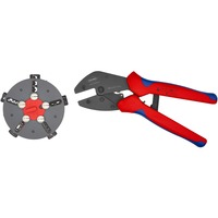 KNIPEX 97 33 02 pinza crimpatrice Blu, Rosso rosso/Blu, Crimpatrice