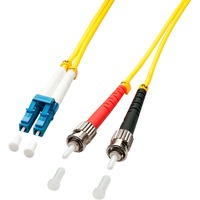 Lindy 2m LC/ST cavo InfiniBand e in fibra ottica Multicolore, Giallo giallo, 2 m, LC, ST