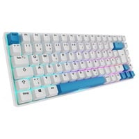 Sharkoon SKILLER SGK50 S3 PBT, Tastiera da gioco bianco/Blu chiaro