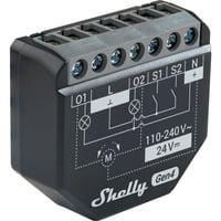 Shelly 2PM Gen4, Relè Nero