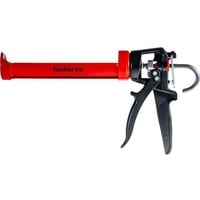 fischer Pistola spremiagrumi KPM 2 Plus, Pistola per silicone rosso/Nero