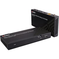 Lindy Extender KVM HDBaseT Cat.6 150m, Estensione HDMI Nero