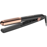 Rowenta Ultimate Experience Premium SF8230 Piastra per capelli Caldo Nero, Rame 2,7 m, Raddrizzatore capelli Nero/rame, Piastra per capelli, Caldo, Pulsanti, A forma di canna dritta, Capelli secchi, 120 °C