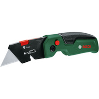 Bosch Klappmesser 1600A032V7, Coltello verde/Nero