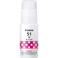 Canon GI-51M, Resa elevata, Flacone d'inchiostro, Magenta Resa elevata, Flacone d'inchiostro, Magenta, Originale, Magenta, Canon, PIXMA G1520, G2520, G2560, G3520, G3560, 7700 pagine, Ad inchiostro