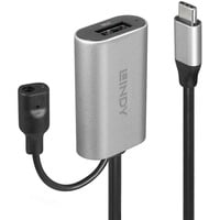 Lindy 43270 cavo USB USB 3.2 Gen 1 (3.1 Gen 1) 5 m USB C USB A Argento, Cavo di prolunga Nero, 5 m, USB C, USB A, USB 3.2 Gen 1 (3.1 Gen 1), Argento