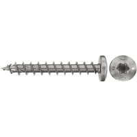 fischer Vite per pannelli truciolari PowerFast II 4,5x40 testa semitonda TX 