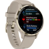 Garmin Venu 3S, Smartwatch beige/Oro