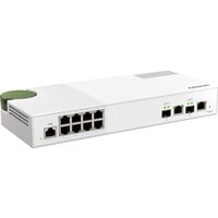 QNAP QSW-M2108-2C switch di rete Gestito L2 2.5G Ethernet (100/1000/2500) Grigio, Bianco, Interruttore Gestito, L2, 2.5G Ethernet (100/1000/2500), Full duplex