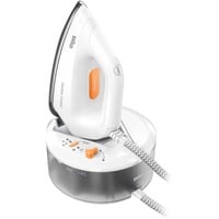Braun CareStyle Compact IS 2132 2400 W 1,5 L EloxalPlus soleplate Arancione, Bianco, Stazione stirante bianco/Orange, 2400 W, 400 g/min, EloxalPlus soleplate, 5,5 bar, 1,5 L, 120 g/min