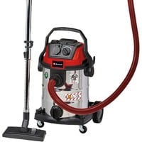 EINHELL TE-VC 2025 SACL, Aspira bagnato / asciutto rosso/in acciaio inox