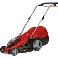 EINHELL Tosaerba a batteria GE-CM 36/43 Li M - Solo, 36Volt (2x18V), Rasaerba rosso/Nero
