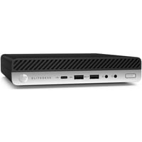 HP Elitedesk 800 G5 DM Ricondizionato, Mini-PC Nero/Argento