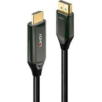 Lindy 40932 cavo e adattatore video 3 m DisplayPort HDMI Nero Nero, 3 m, DisplayPort, HDMI, Maschio, Maschio, Dritto