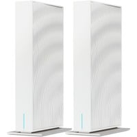 Acer Wave 7 confezione doppia, Router Nero, wifi 7 Mesh Router, EU plug, dual pack, Router da tavolo, Dual-band (2.4GHz + 5GHz or 2.4GHz + 6GHz), Wi-Fi 7 (802.11be), 5764 Mbit/s, 802.11a, 802.11b, 802.11g, Wi-Fi 4 (802.11n), Wi-Fi 5 (802.11ac), Wi-Fi 6E (802.11ax), Wi-Fi 7..., 512 MB