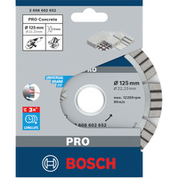 Bosch 2 608 602 652 125mm 1pezzo(i) lama circolare Cemento, 12,5 cm, 2,22 cm, 2,2 mm, 1 pezzo(i)