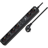 Brennenstuhl Connect Eco-Line ciabatta WiFi 6 prese Nero