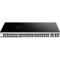 D-Link DGS-1210-52 Gestito L2 Gigabit Ethernet (10/100/1000) 1U Nero, Interruttore Gestito, L2, Gigabit Ethernet (10/100/1000), Full duplex, Montaggio rack, 1U