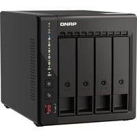 QNAP TS-453E NAS Tower Intel® Celeron® J6412 8 GB 0 TB QNAP QTS Nero Nero, NAS, Tower, Intel® Celeron®, J6412, 8 GB, 0 TB