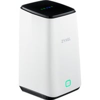 Zyxel FWA510 router wireless Multi-Gigabit Ethernet Banda tripla (2.4 GHz/5 GHz/5 GHz) 5G Nero, Bianco, Router WIRELESS LTE Wi-Fi 6 (802.11ax), Banda tripla (2.4 GHz/5 GHz/5 GHz), Collegamento ethernet LAN, 5G, Nero, Bianco, Router da tavolo