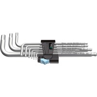 Wera 3950/9 Hex-Plus Stainless 1 SB set di chiavi a brugola, 9 pezzi, Cacciavite accaio