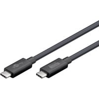 goobay Cavo USB4 Versione 2.0, connettore USB-C > connettore USB-C, 80Gbit/s Nero