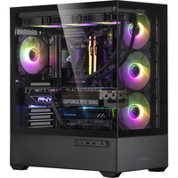 ALTERNATE Custom PC Series • Red Thunder Elements, PC Gaming Nero/trasparente